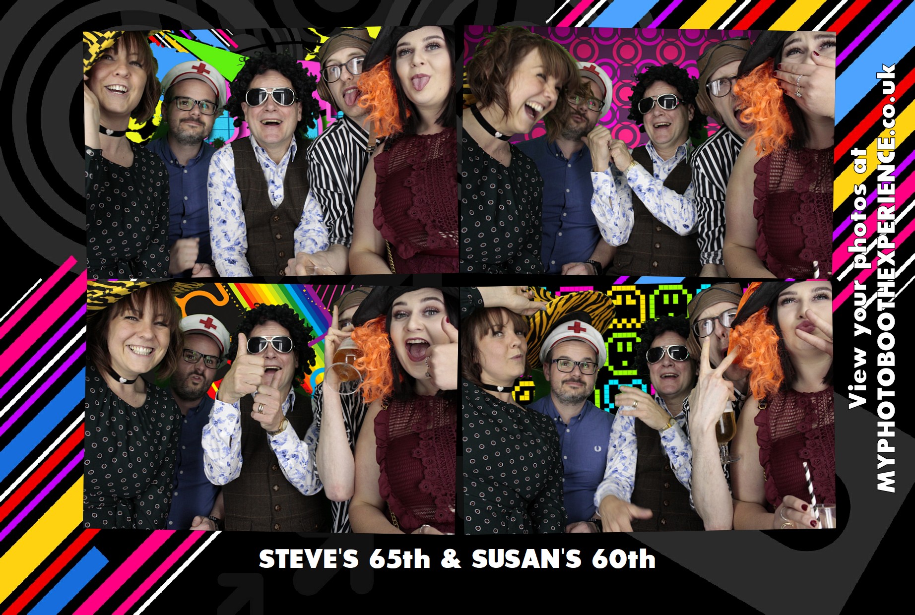 Steve's 65th & Susan 60th Birthday | View more photos from the event at gallery.myphotoboothexperience.co.uk/u/MyPhotoBoothExperienceLtd/Steves-65th-Susan-60th-Birthday